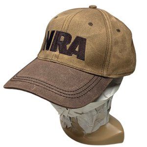 NRA Est. 1871 Brown Baseball Cap National Rifle Association Adjustable Hat